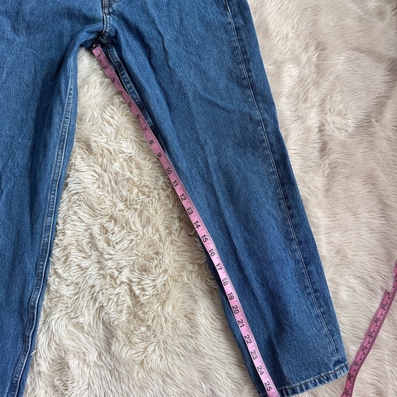 Rag & Bone Alex High Rise Straight Leg Jeans Blue Denim Indigo Wash Size 27 - Picture 8 of 15